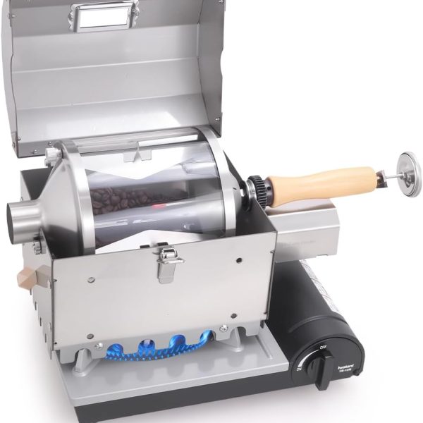 450g Coffee Roaster: Optional Dedicated Electric Heater Available to Create a Hybrid Electric Roasting System; Home Coffee Bean Roasting Furnace
